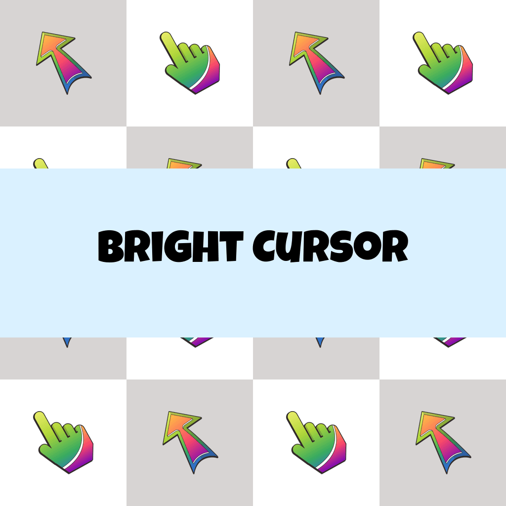 Preview Bright cursor custom cursor pack